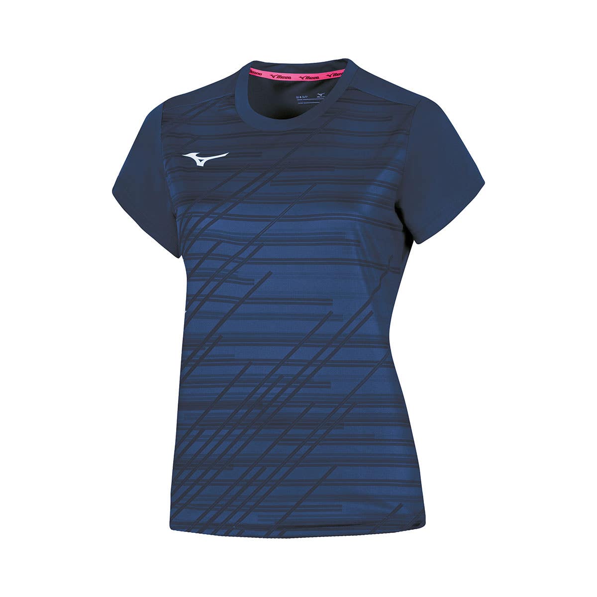 CAMISETA MIZUNO TEAM CHIBA MUJER AZUL MARINO
