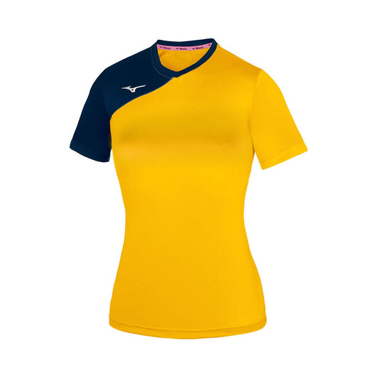 CAMISETA MIZUNO TEAM TRAD SOUKYU MUJER AZUL/AMARILLO
