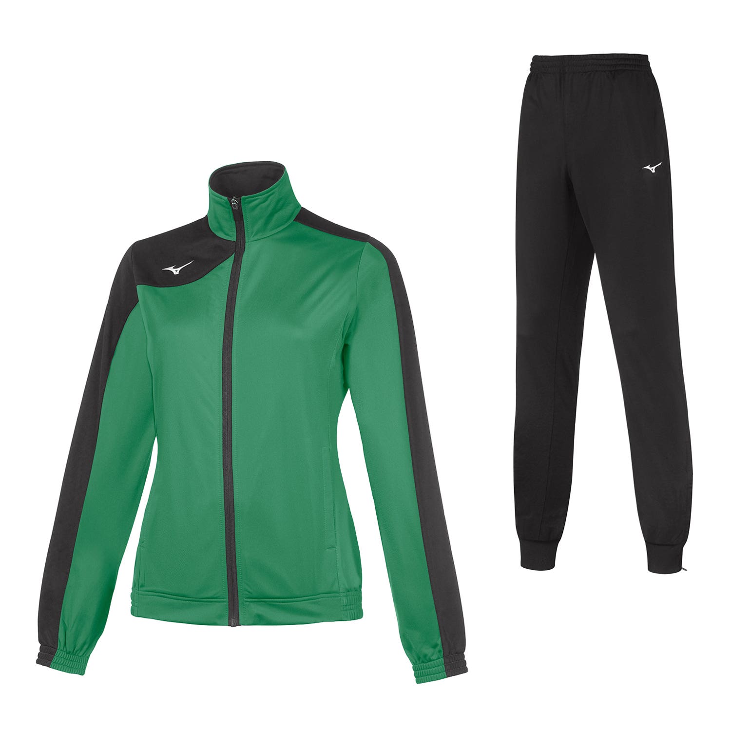 CHÁNDAL MIZUNO TEAM KOBE KNITTED MUJER NEGRO/VERDE