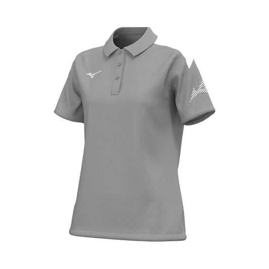 POLO MIZUNO TEAM RB MUJER GRIS