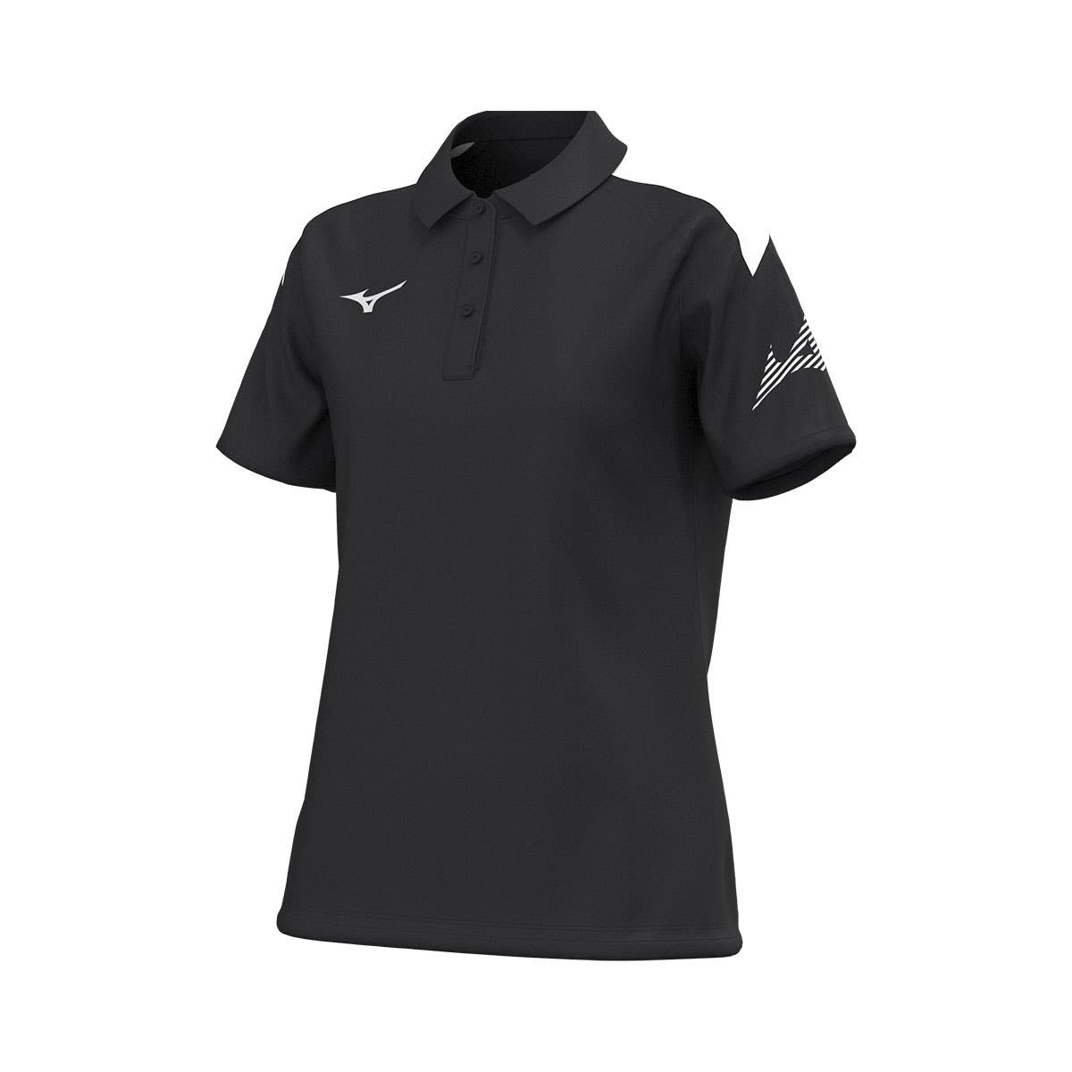 POLO MIZUNO TEAM RB MUJER NEGRO