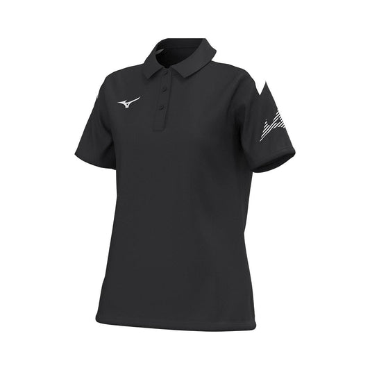 POLO MIZUNO TEAM RB MUJER NEGRO