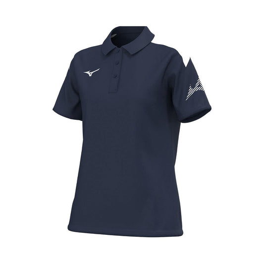 POLO MIZUNO TEAM RB MUJER AZUL MARINO