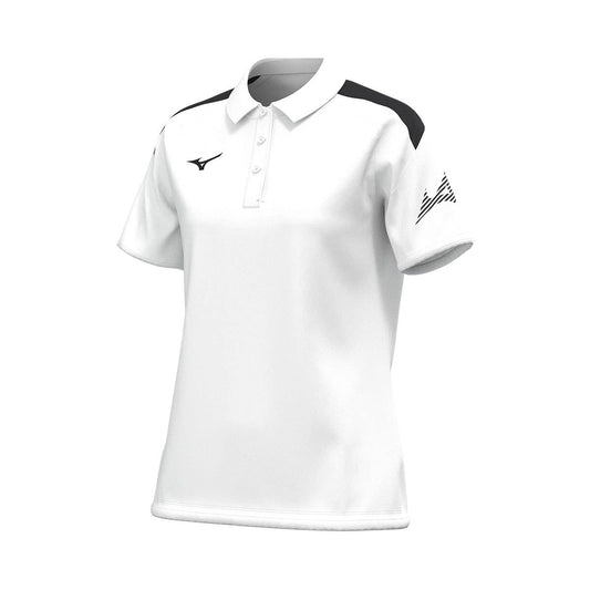 POLO MIZUNO TEAM RB MUJER BLANCO
