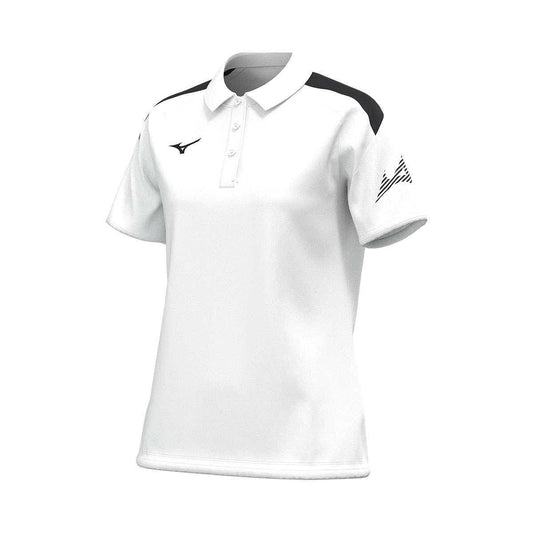 POLO MIZUNO TEAM RB MUJER BLANCO