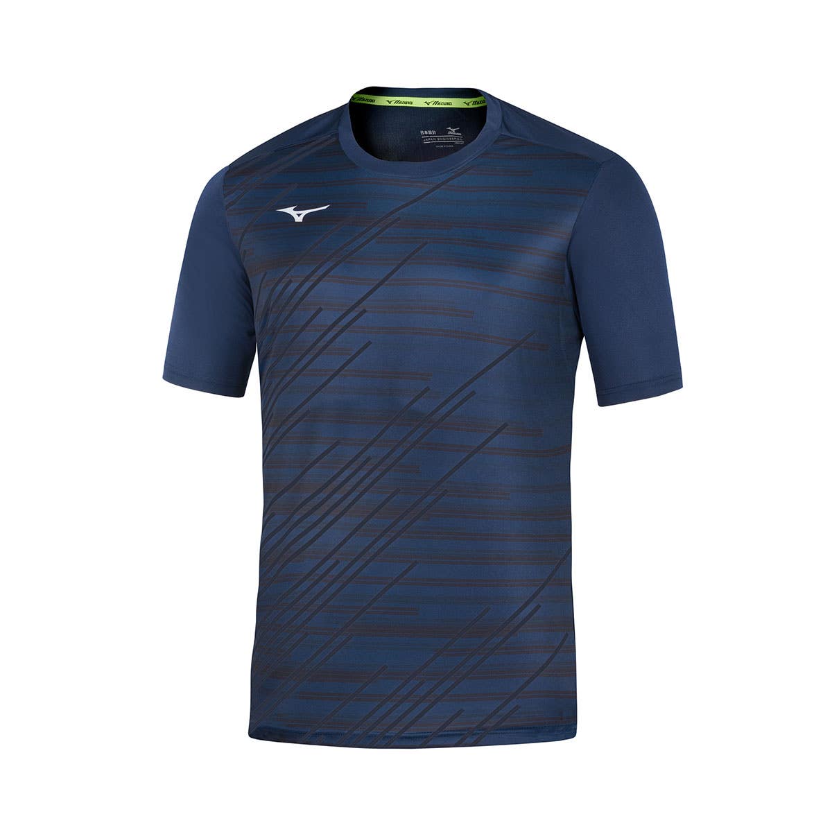 CAMISETA MIZUNO TEAM CHIBA JUNIOR AZUL MARINO