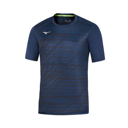 CAMISETA MIZUNO TEAM CHIBA JUNIOR AZUL MARINO