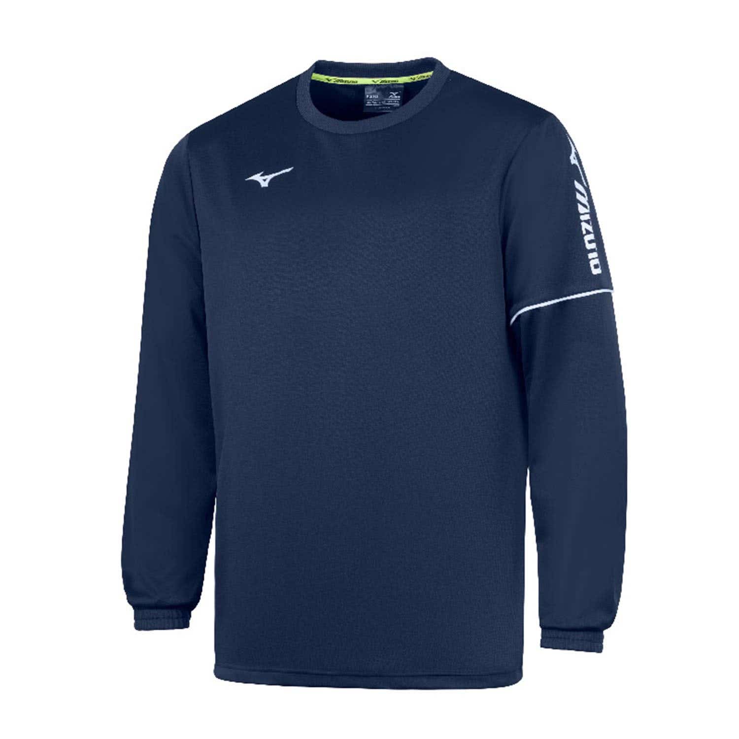 SUDADERA MIZUNO TEAM SENDAI JUNIOR AZUL MARINO