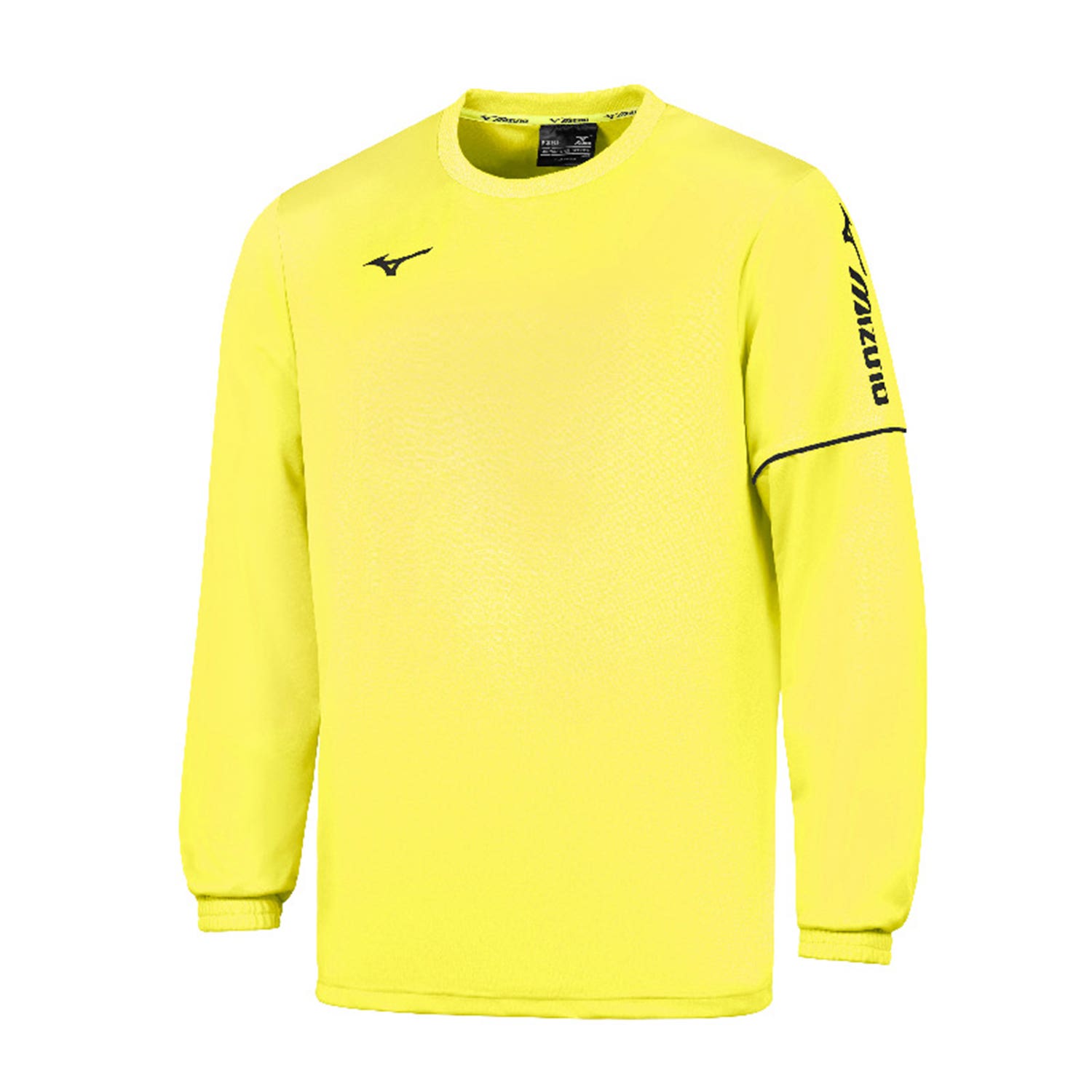SUDADERA MIZUNO TEAM SENDAI JUNIOR AMARILLO