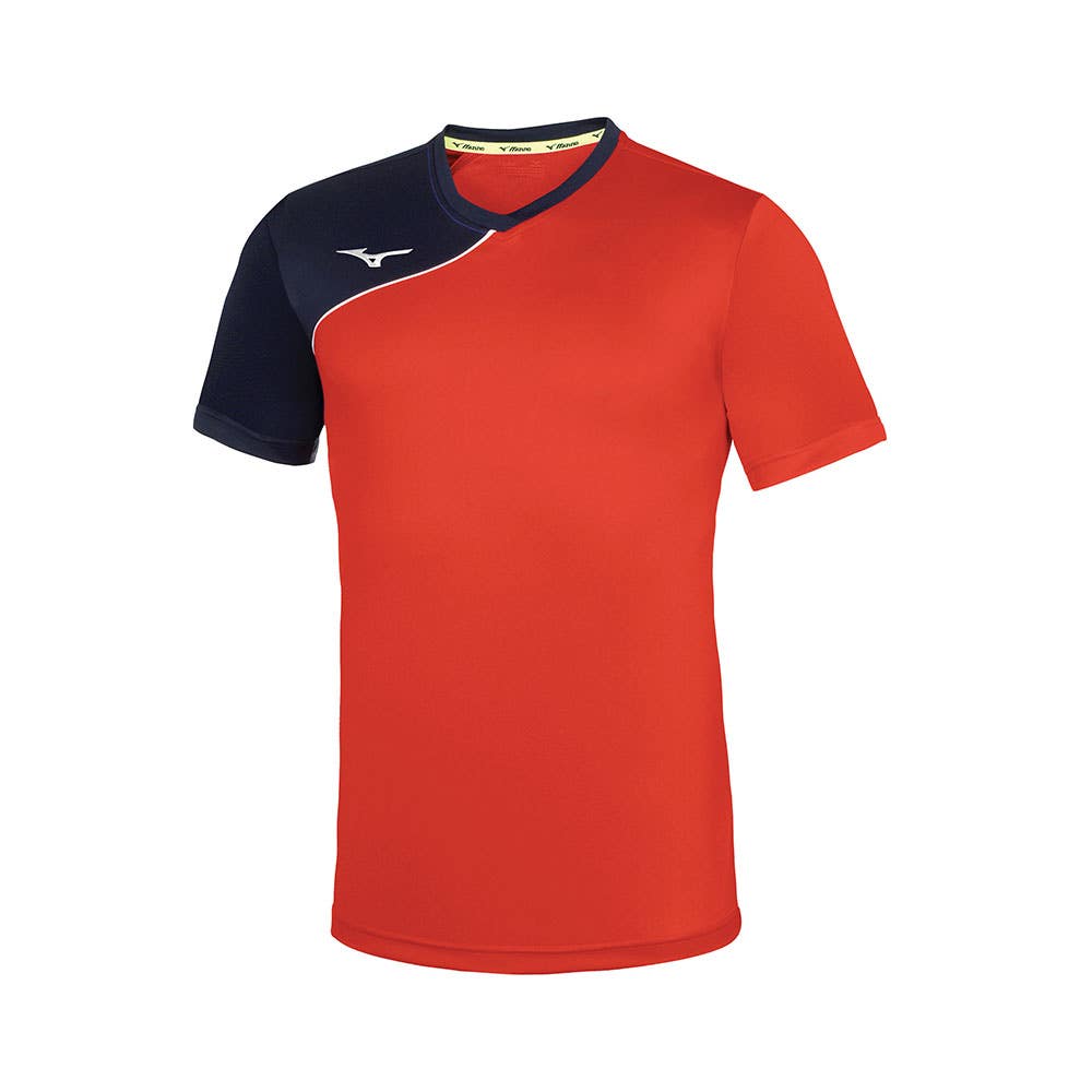 CAMISETA MIZUNO TEAM TRAD SHUKYU JUNIOR ROJO