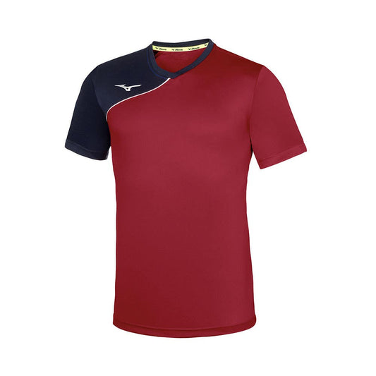 CAMISETA MIZUNO TEAM TRAD SHUKYU JUNIOR GRANATE