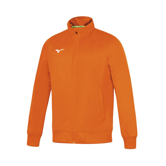 CHAQUETA MIZUNO TEAM CORE JUNIOR NARANJA
