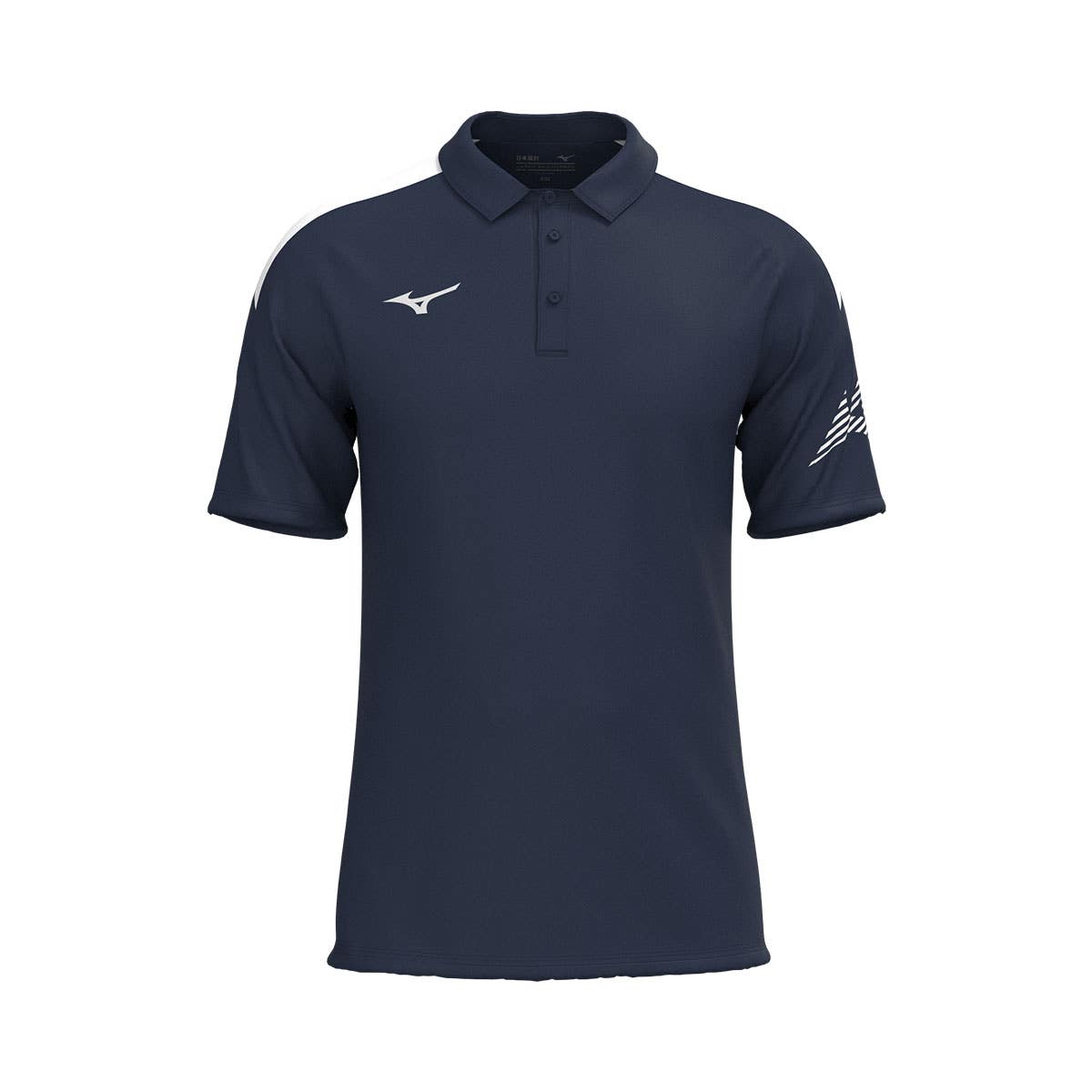 POLO MIZUNO TEAM JUNIOR AZUL MARINO