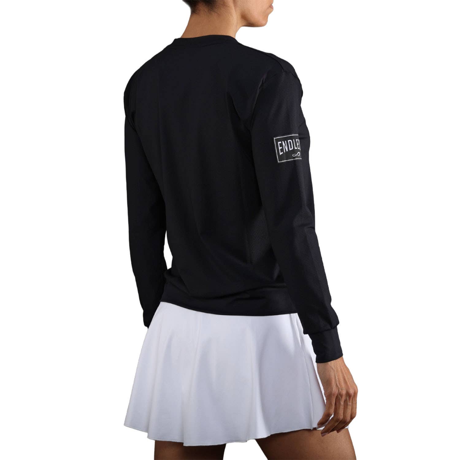 SUDADERA ENDLESS INNER TECH MUJER NEGRO