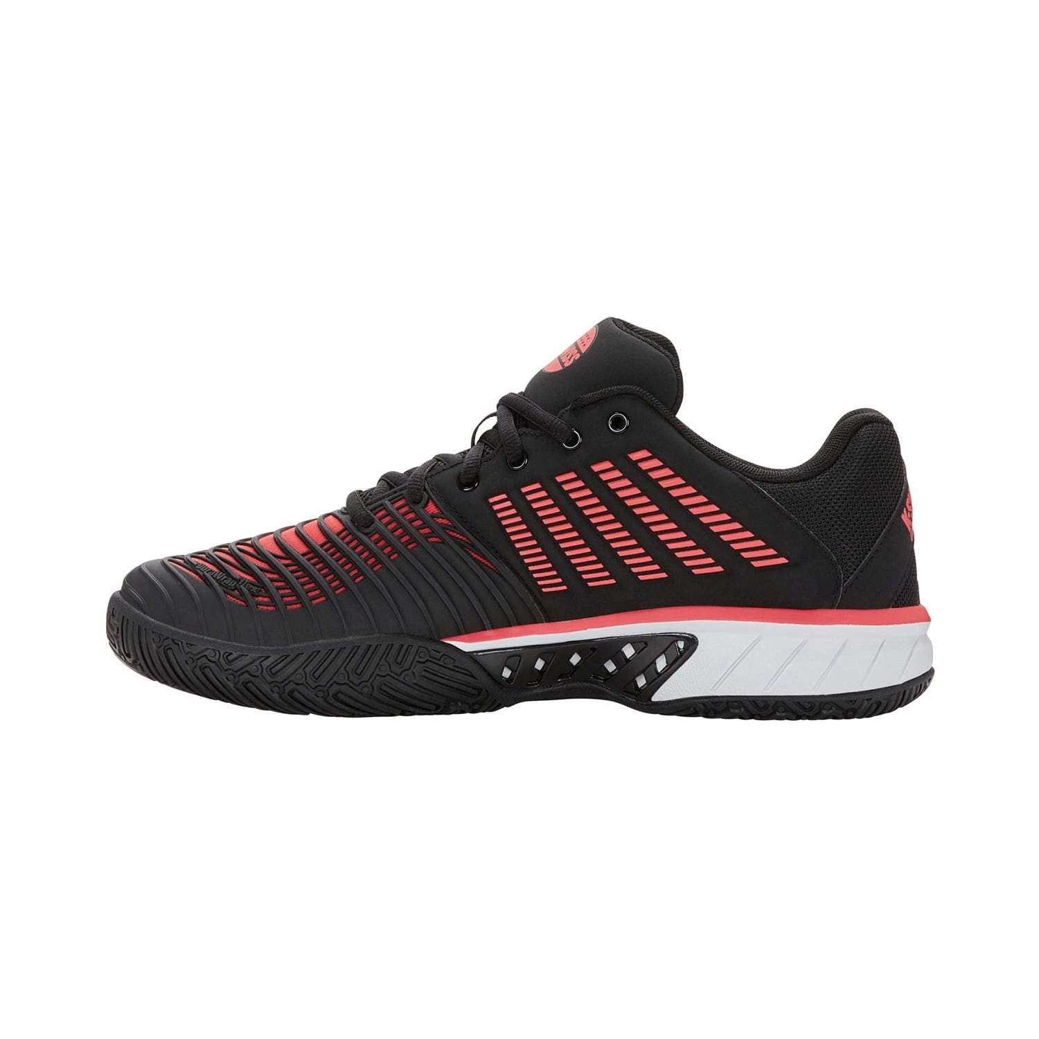 KSWISS EXPRESS LIGHT 3 PÁDEL NEGRO/LAVA NEÓN 08900-074-M