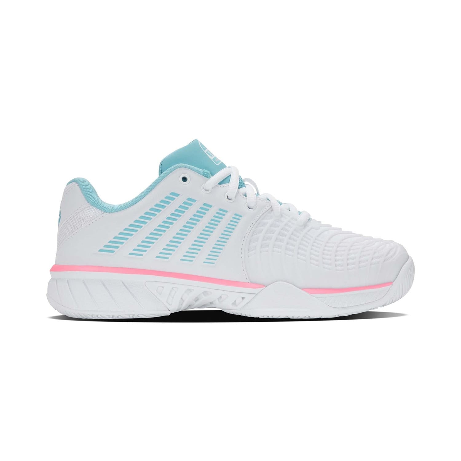KSWISS EXPRESS LIGHT 3 PÁDEL BLANCO/AZUL/ROSA MUJER 98900-146-M