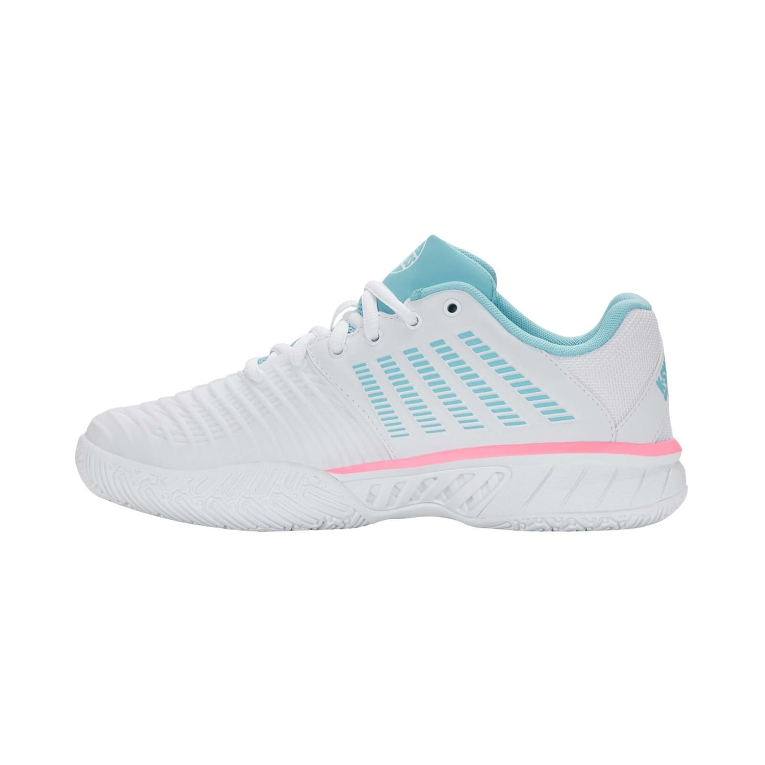 KSWISS EXPRESS LIGHT 3 PÁDEL BLANCO/AZUL/ROSA MUJER 98900-146-M