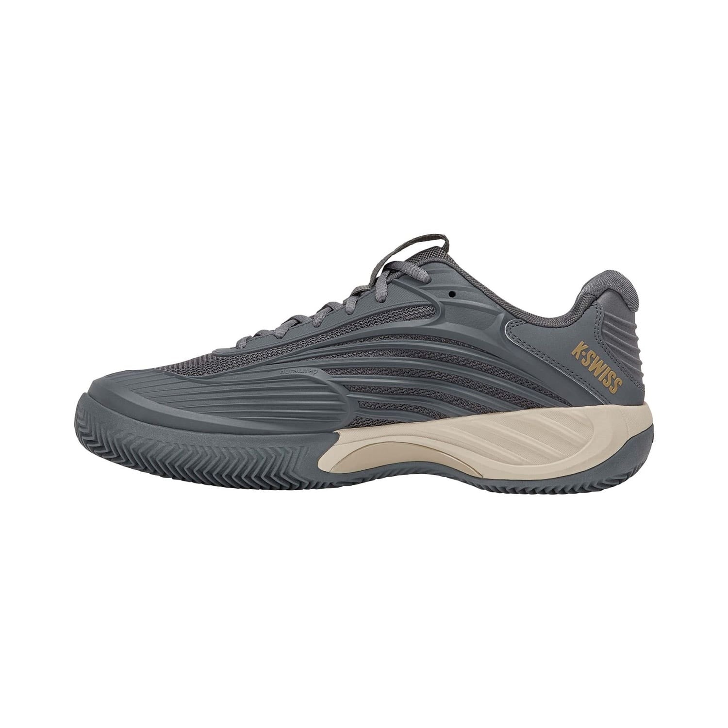 KSWISS HYPERCOURT EXPRESS 3 CLAY GRIS OSCURO/CAQUI 04604-082-M