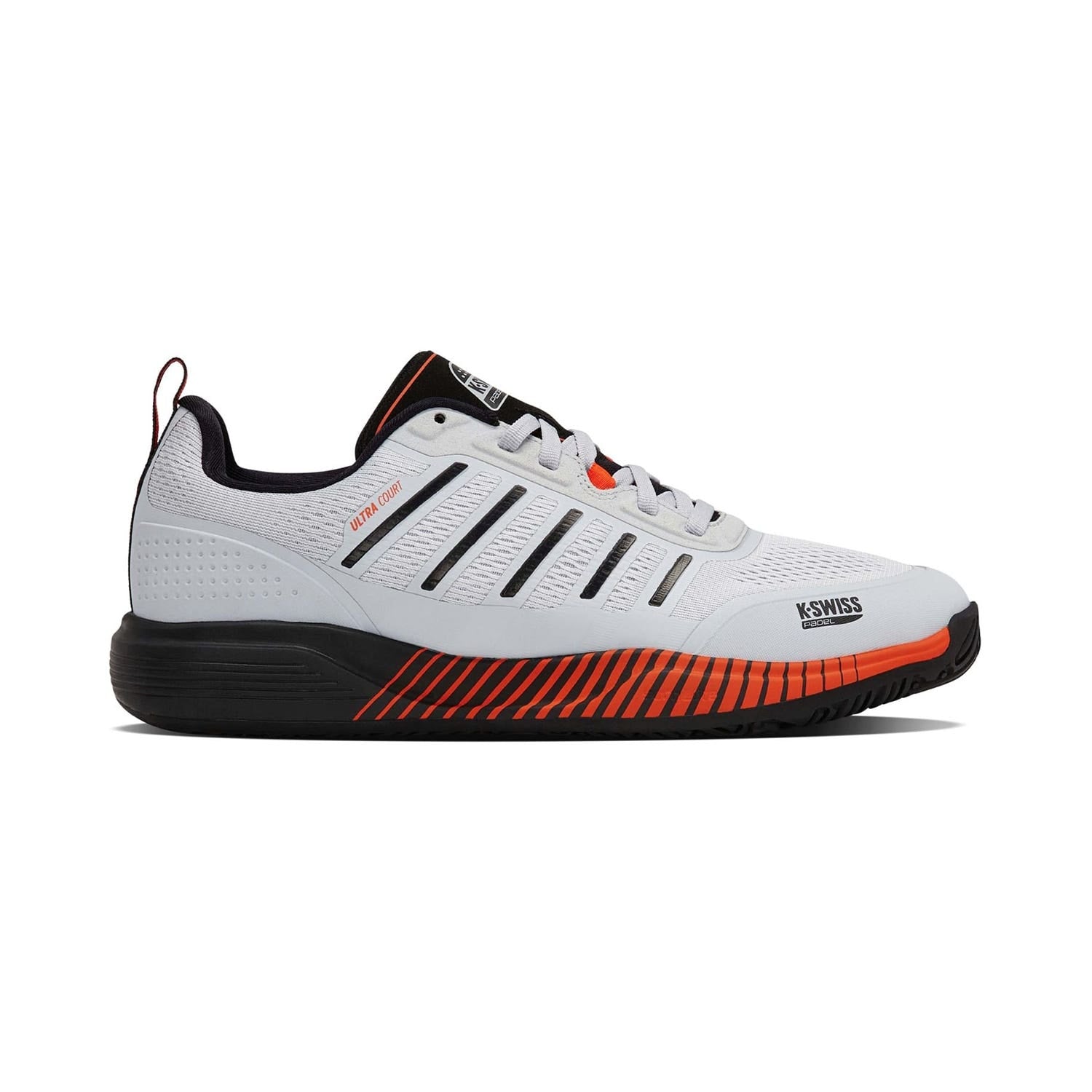 KSWISS ULTRA COURT PÁDEL BLANCO/LAVA NEÓN 04436-075-M