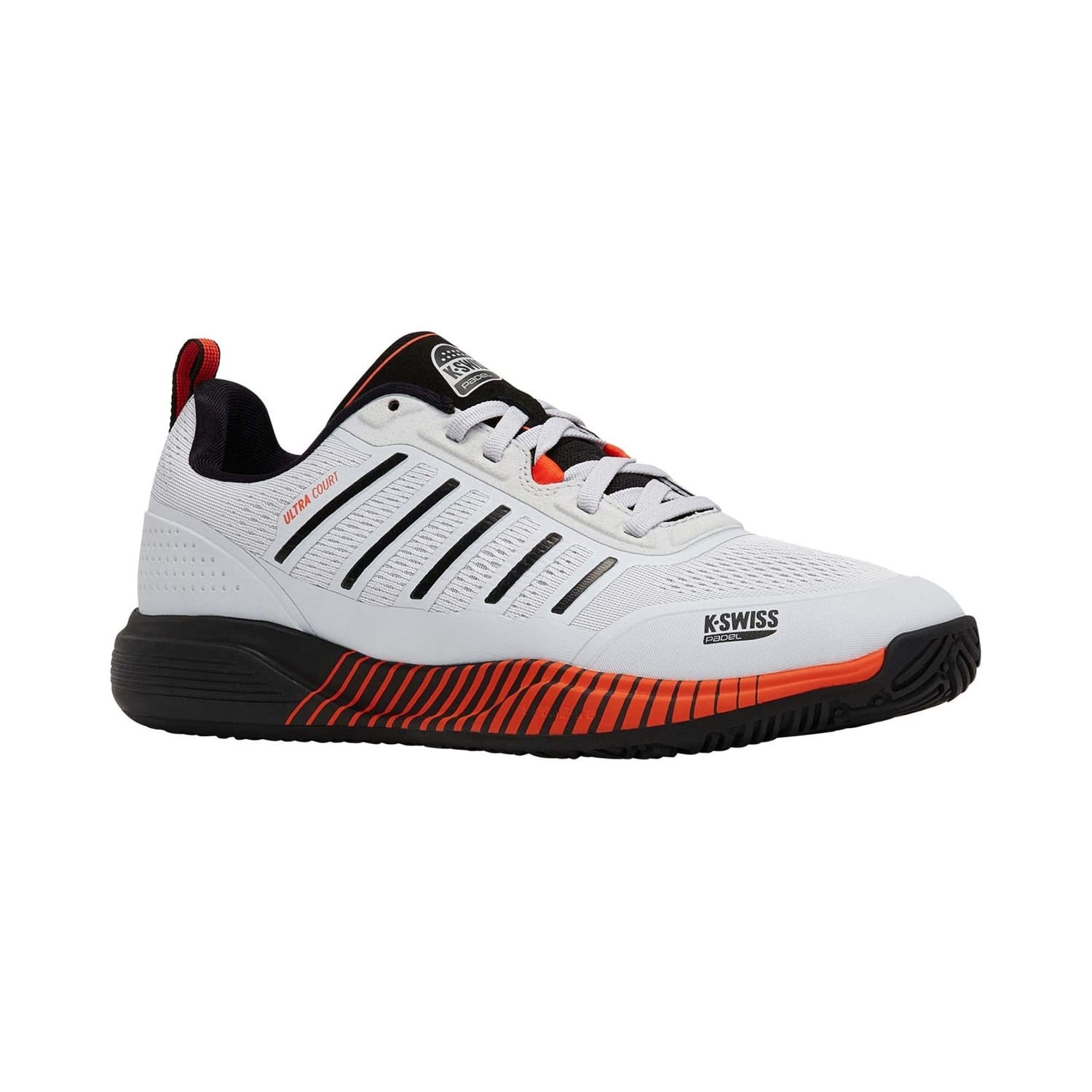 KSWISS ULTRA COURT PÁDEL BLANCO/LAVA NEÓN 04436-075-M