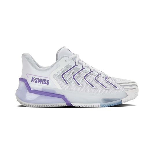KSWISS ULTRASHOT 4 CLAY BLANCO/PÚRPURA MUJER 94438-147-M