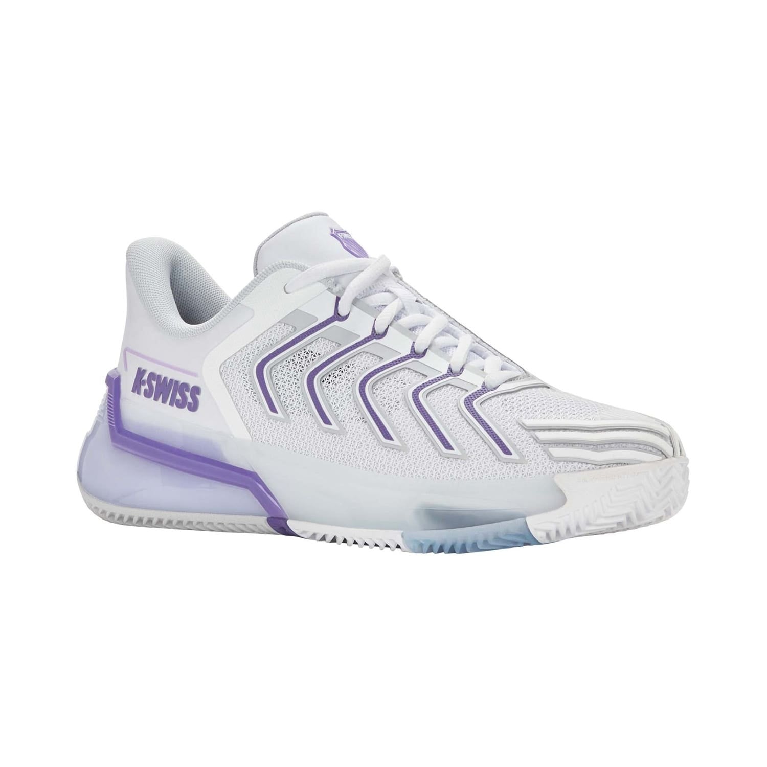 KSWISS ULTRASHOT 4 CLAY BLANCO/PÚRPURA MUJER 94438-147-M