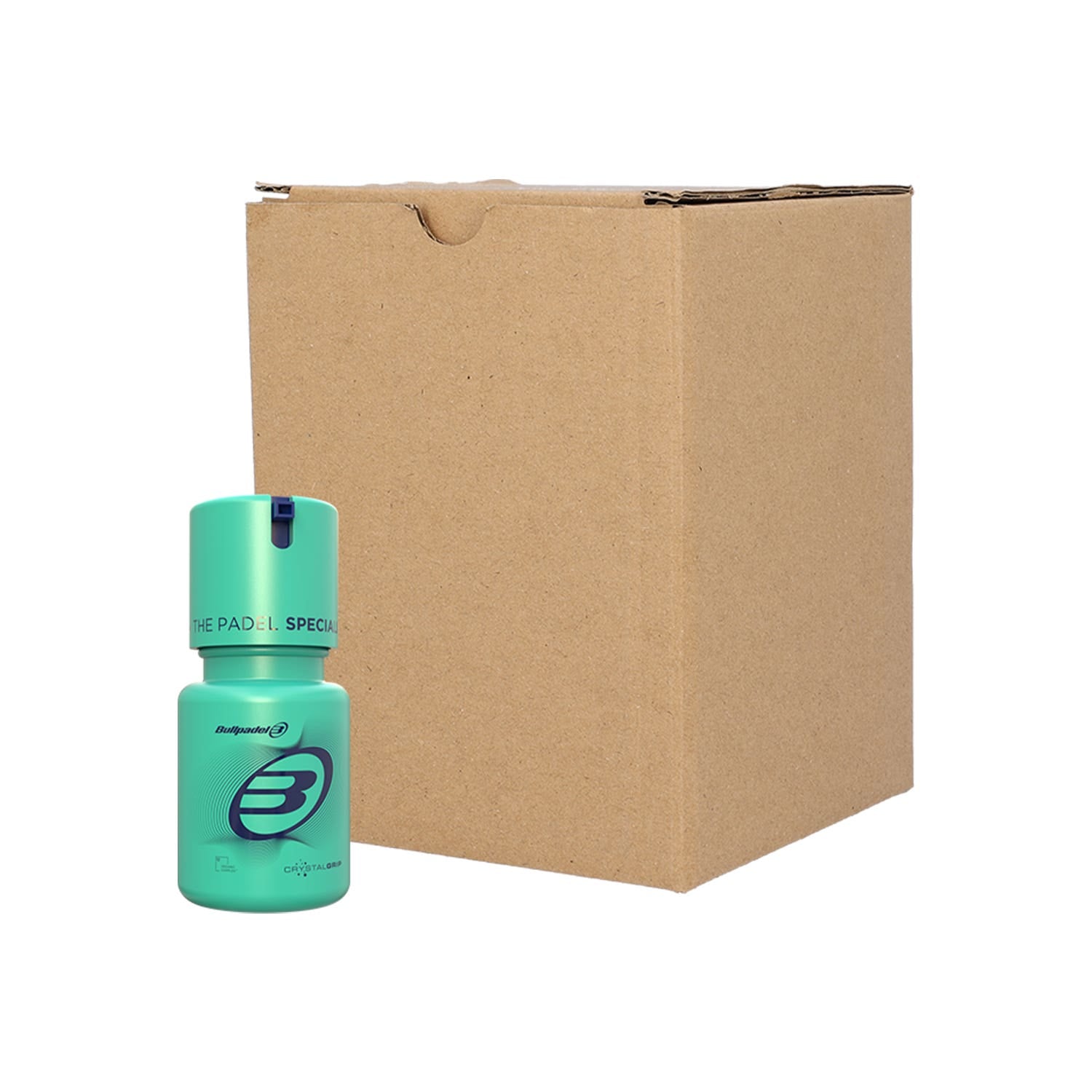 CAJA 12 UDS BOTE GEL BULLPADEL CRYSTAL GRIP