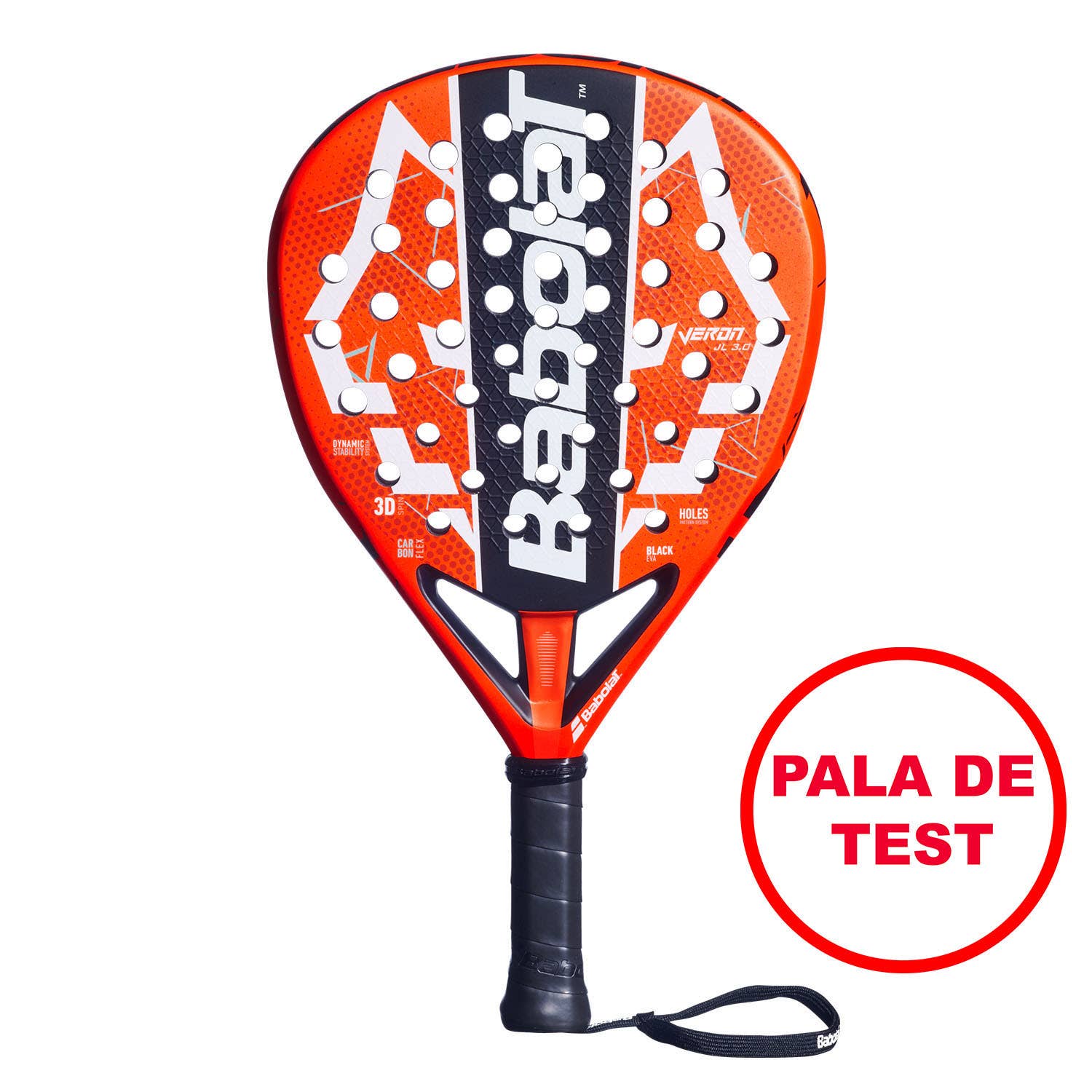 PALA TEST BABOLAT VERON JUAN LEBRÓN 3.0