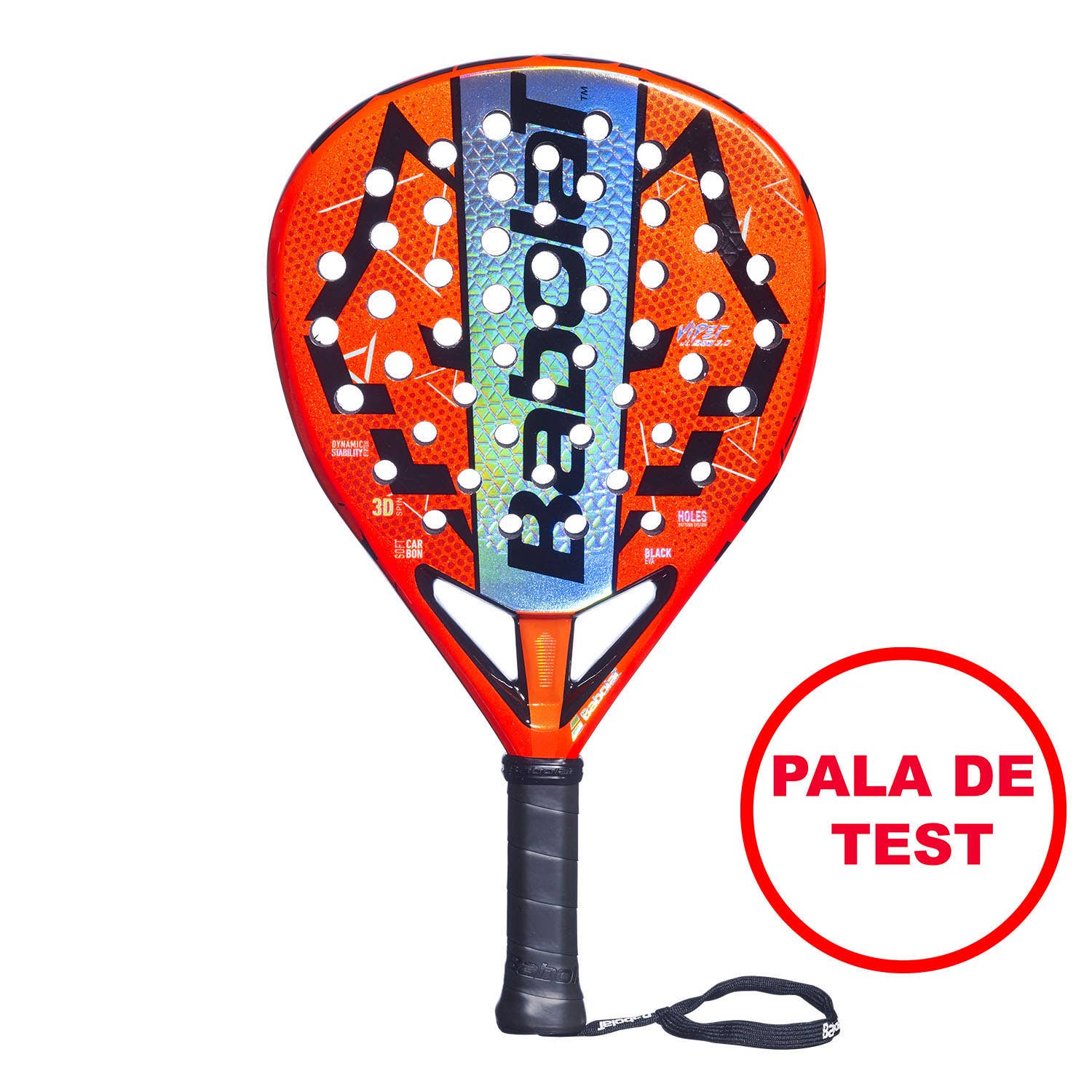 PALA TEST BABOLAT VIPER SOFT JUAN LEBRÓN 3.0