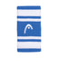 MUÑEQUERA HEAD STRIPED 5 AZUL/BLANCO