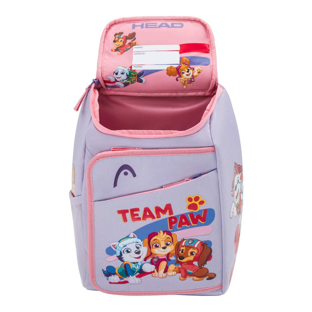 MOCHILA HEAD PAW PATROL LILA JUNIOR