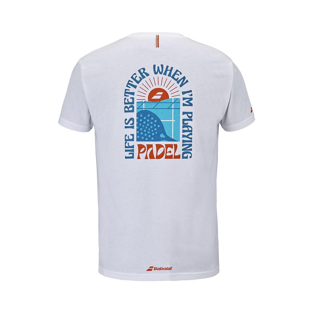 CAMISETA BABOLAT PERFORMANCE ALGODÓN BLANCO