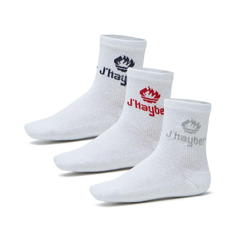 PACK 3 UDS CALCETINES J.HAYBER TITOS BLANCO