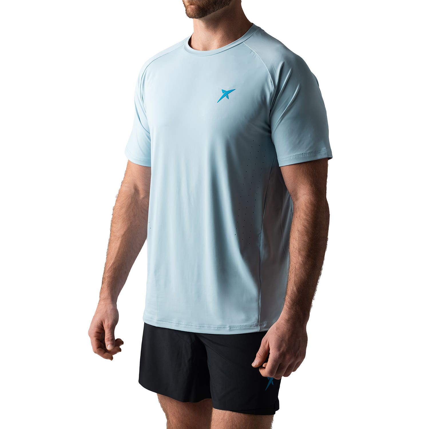 CAMISETA DROP SHOT CAMPA PERFORMANCE AZUL