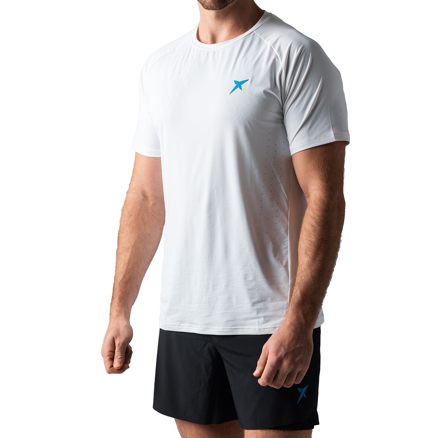 CAMISETA DROP SHOT CAMPA PERFORMANCE BLANCO