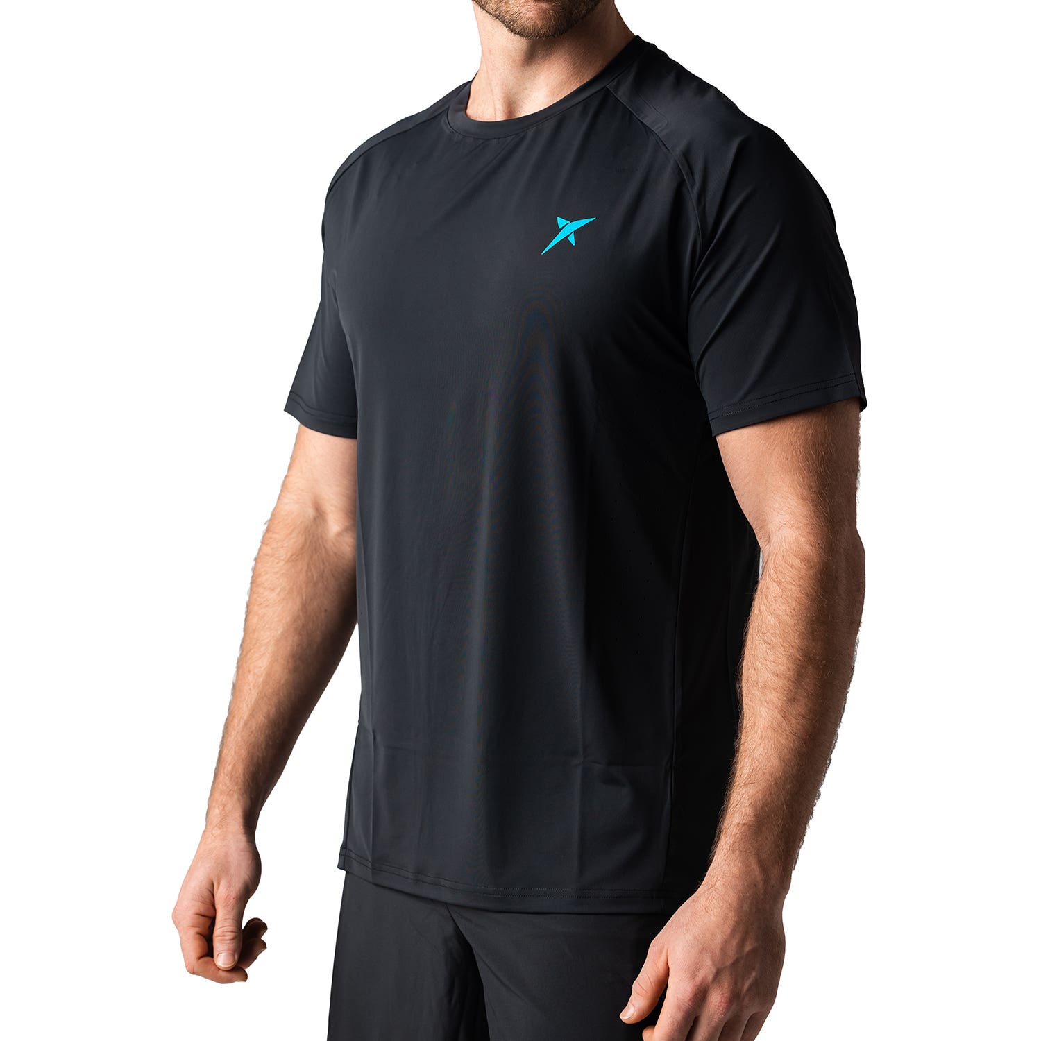 CAMISETA DROP SHOT CAMPA PERFORMANCE NEGRO