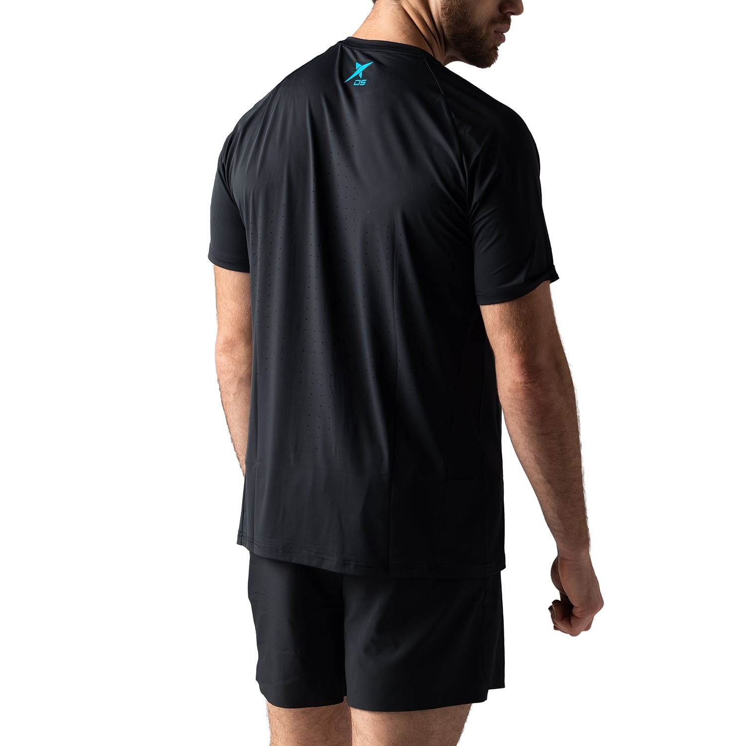 CAMISETA DROP SHOT CAMPA PERFORMANCE NEGRO