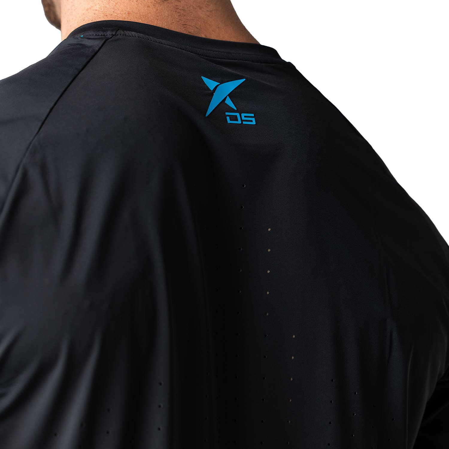 CAMISETA DROP SHOT CAMPA PERFORMANCE NEGRO