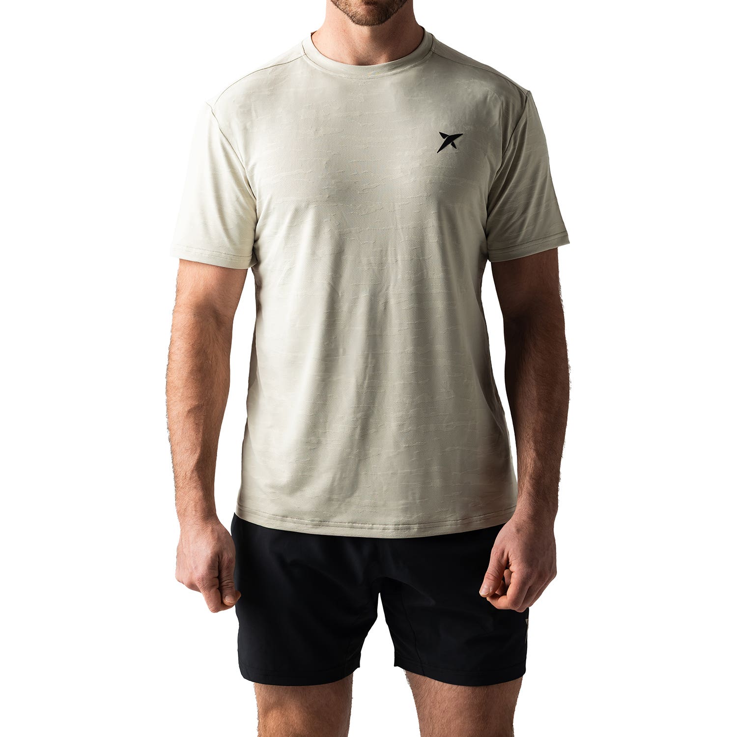 CAMISETA DROP SHOT DROP PERFORMANCE BLANCO BEIGE