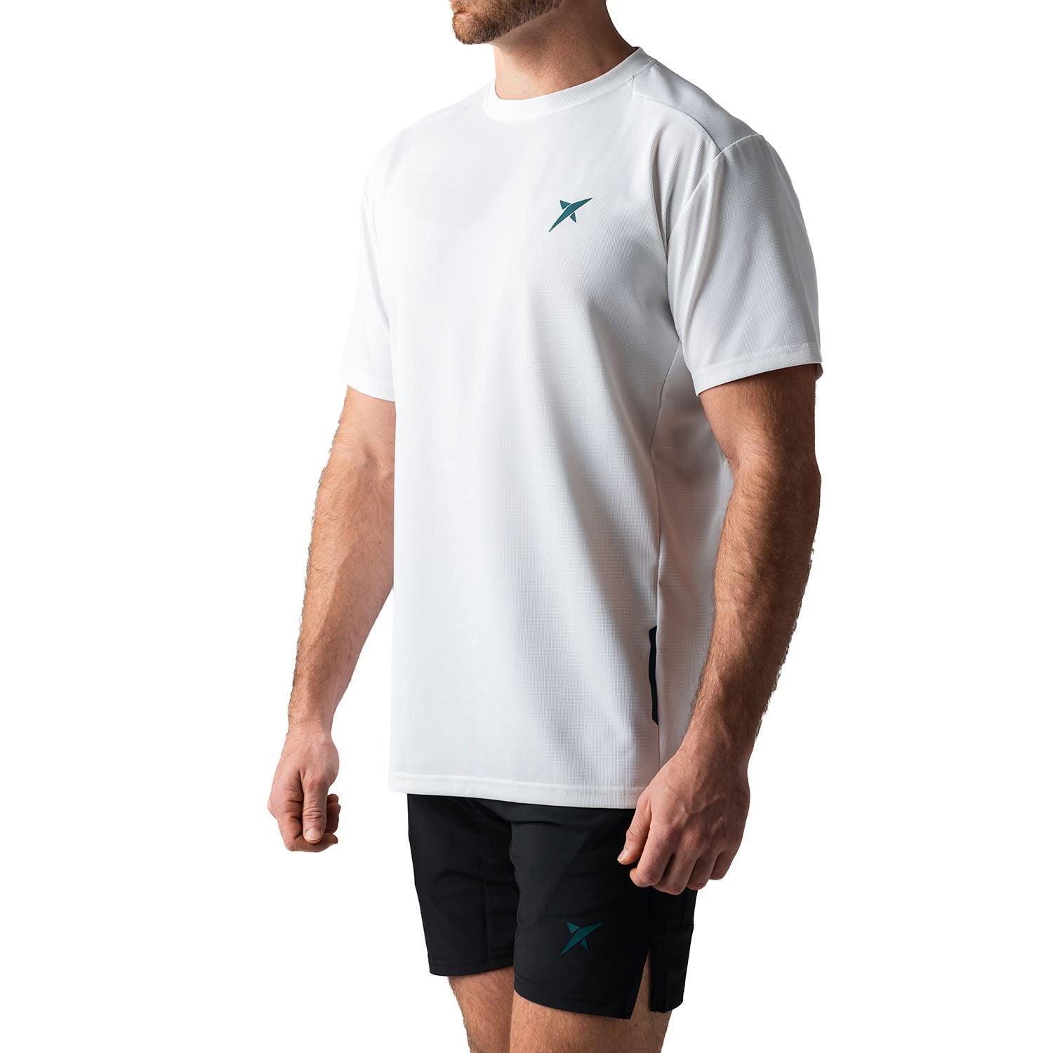 CAMISETA DROP SHOT SANZ PERFORMANCE BLANCO