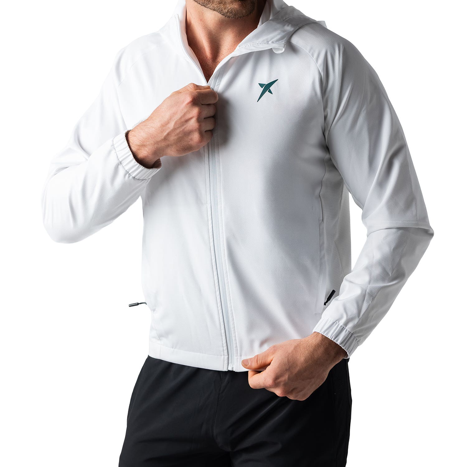 CHAQUETA DROP SHOT SANZ FLIGHT BLANCO