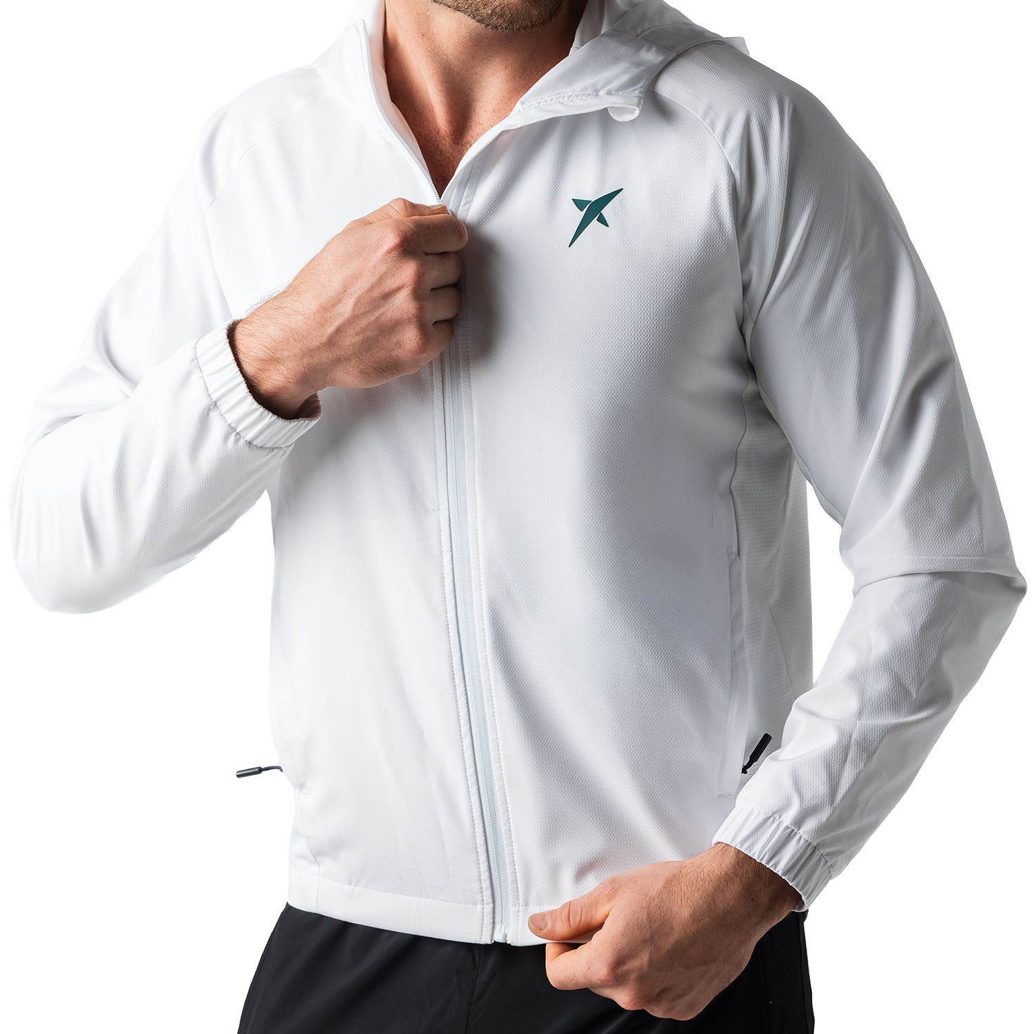 CHAQUETA DROP SHOT SANZ FLIGHT BLANCO