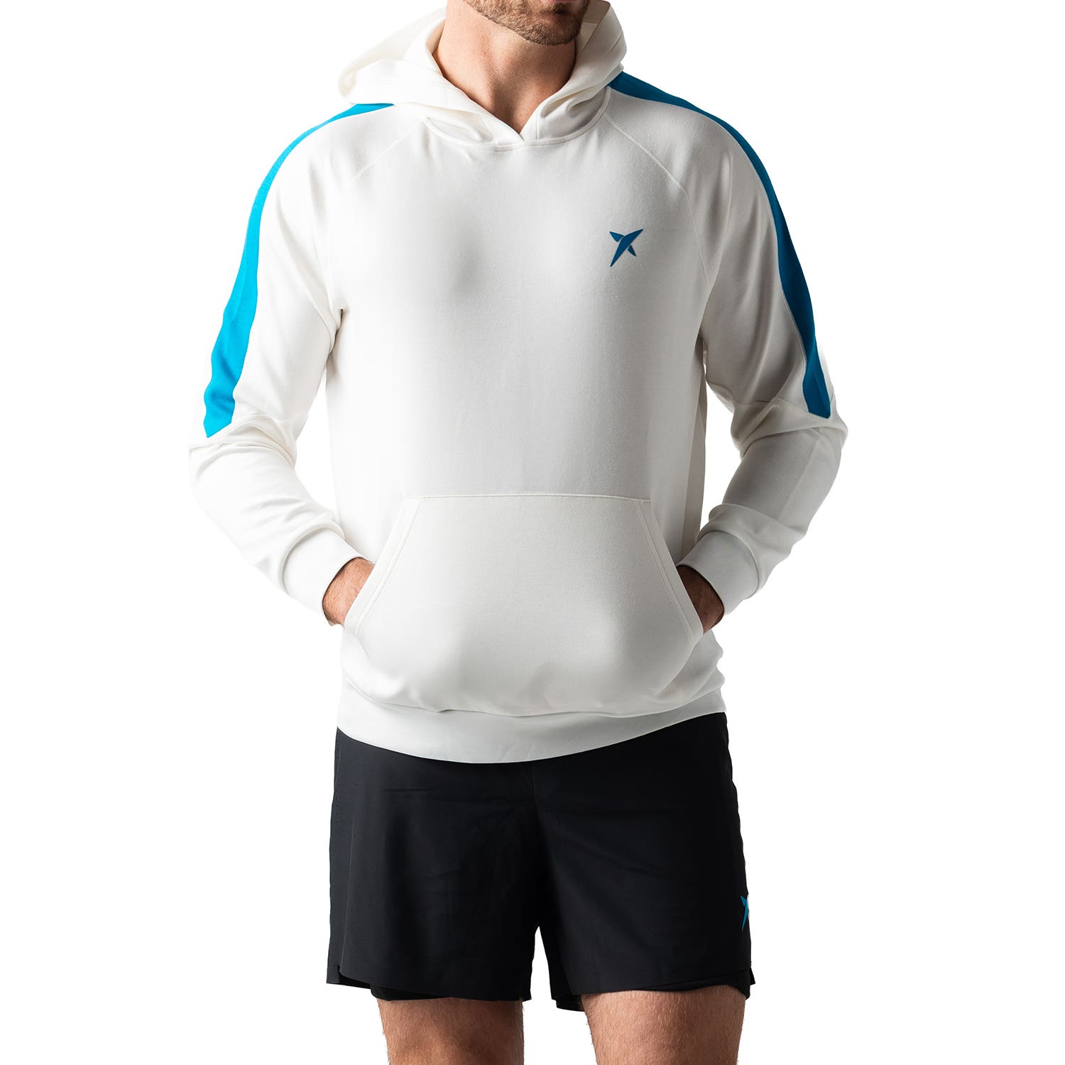 SUDADERA DROP SHOT CAMPA BLANCO
