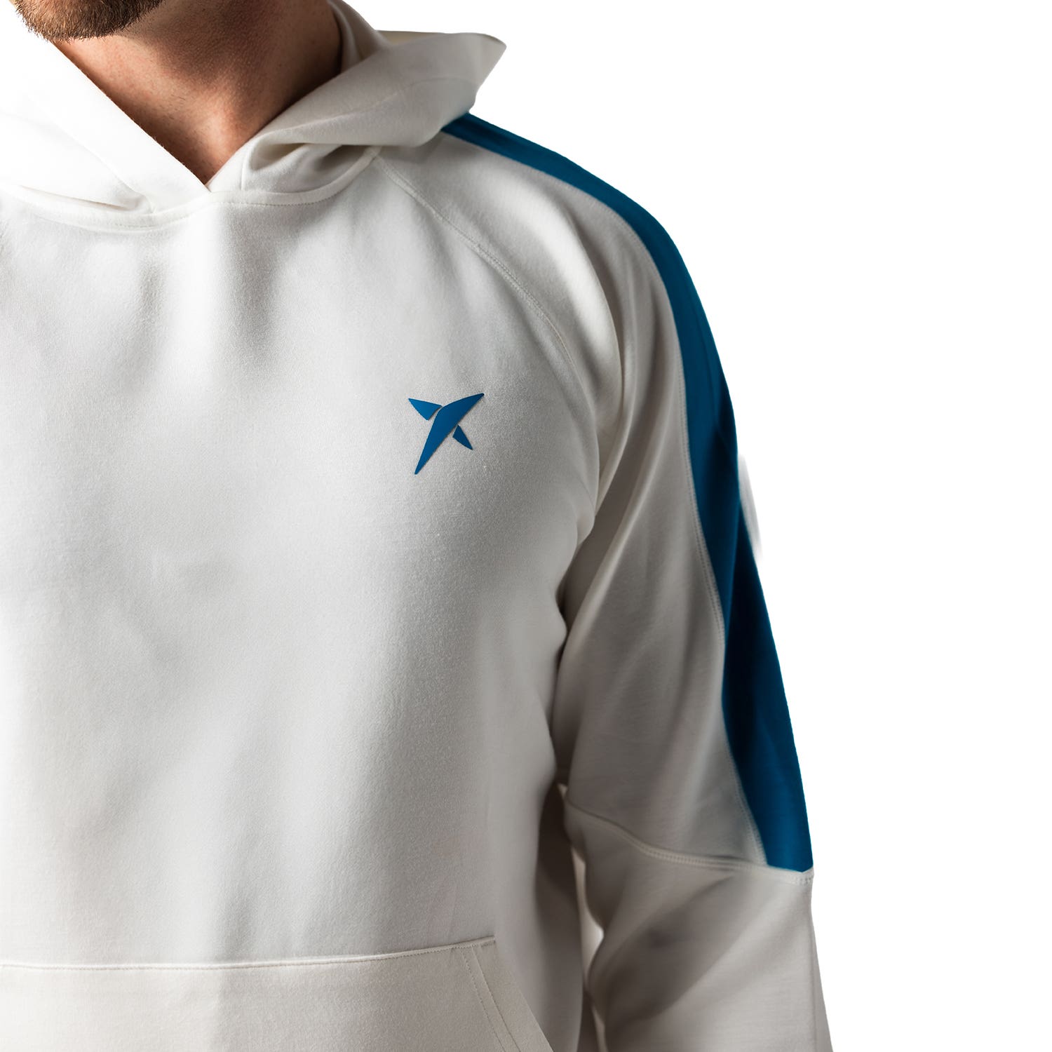 SUDADERA DROP SHOT CAMPA BLANCO