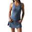 TOP DROP SHOT MONARCA MUJER GRIS