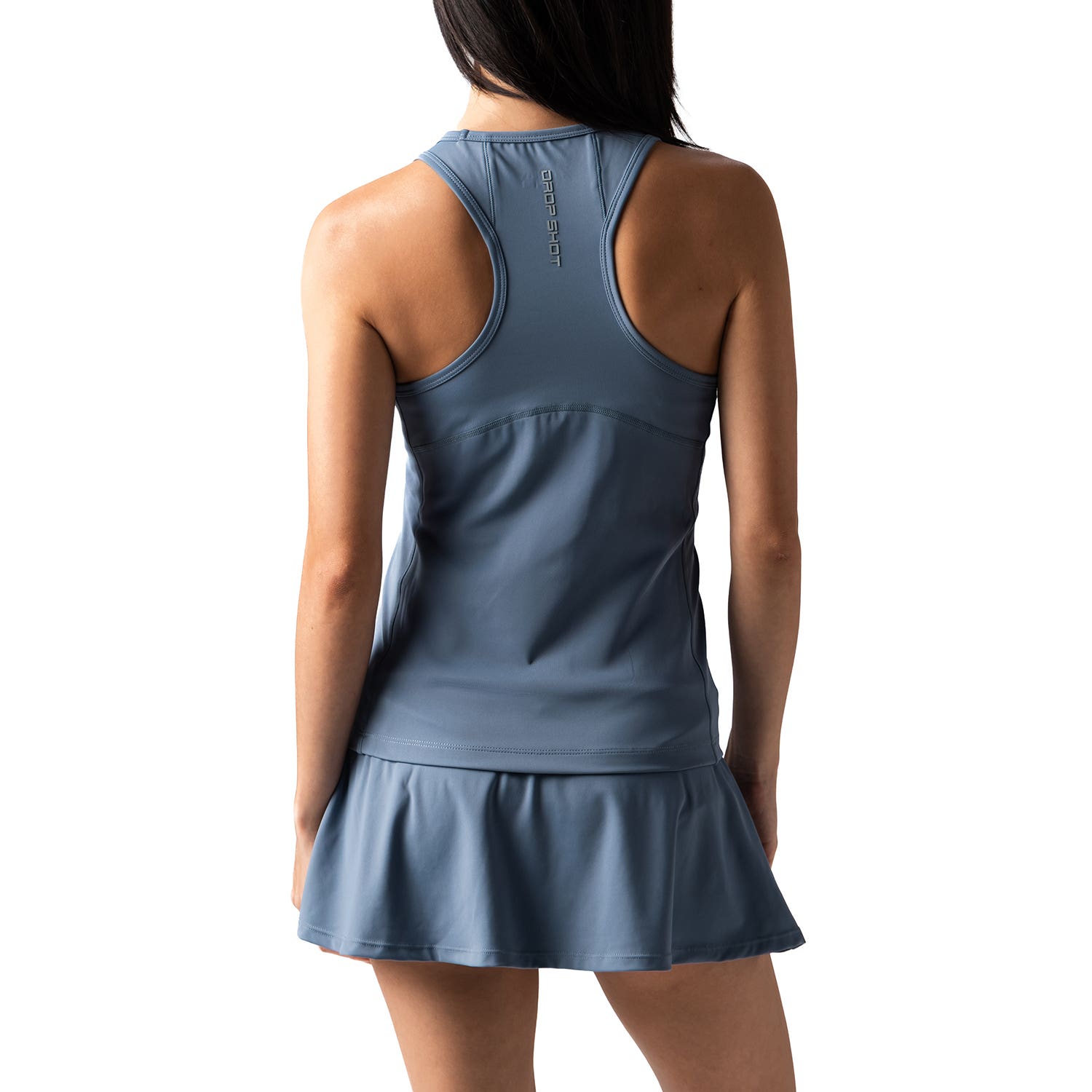 TOP DROP SHOT MONARCA MUJER GRIS