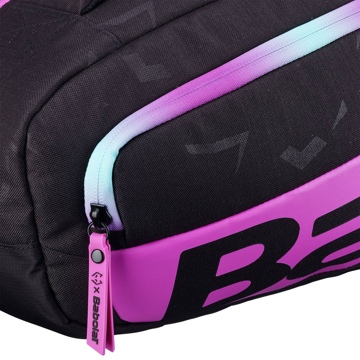 PALETERO BABOLAT RH PROPADEL JUAN LEBRON NEGRO/LILA/VERDE