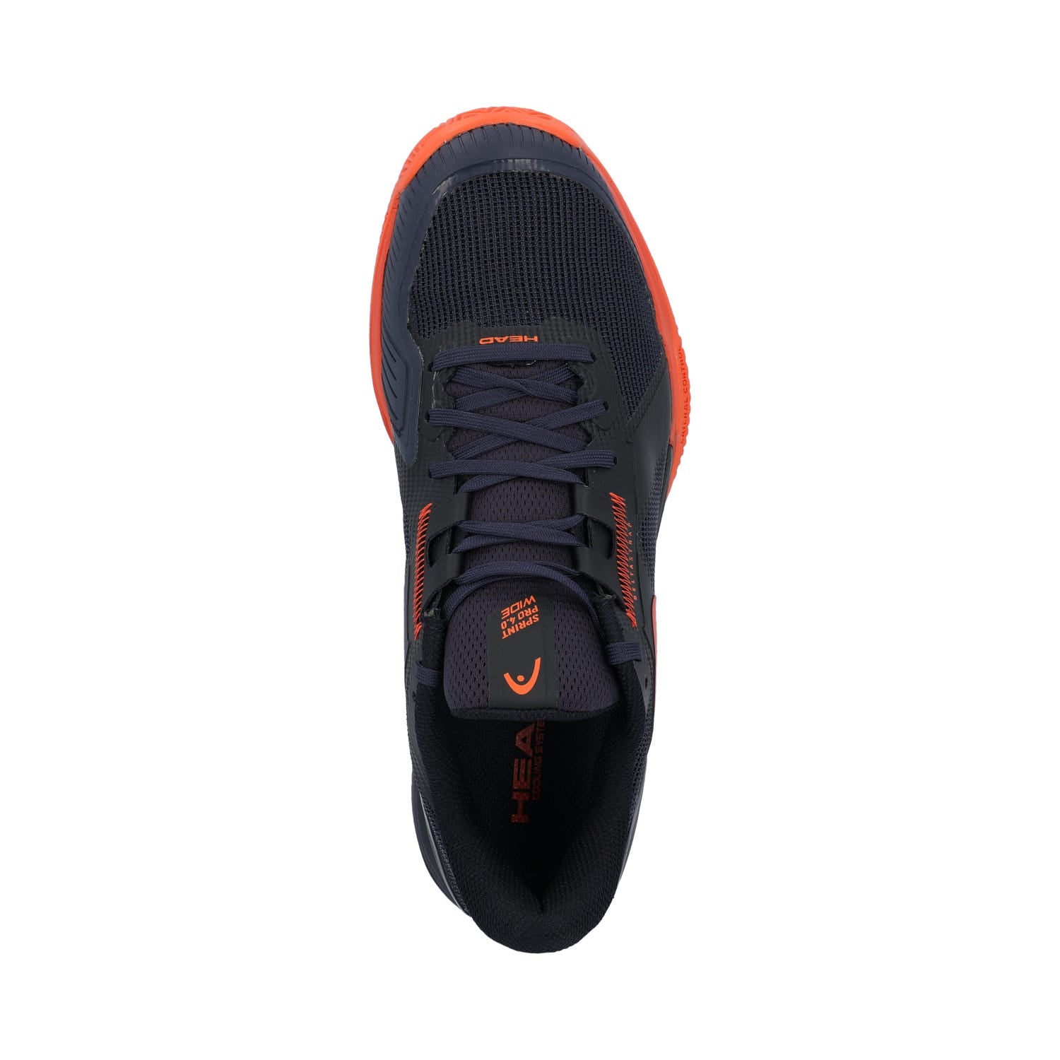 HEAD SPRINT PRO 4.0 CLAY WIDE NEGRO/ROJO 273935