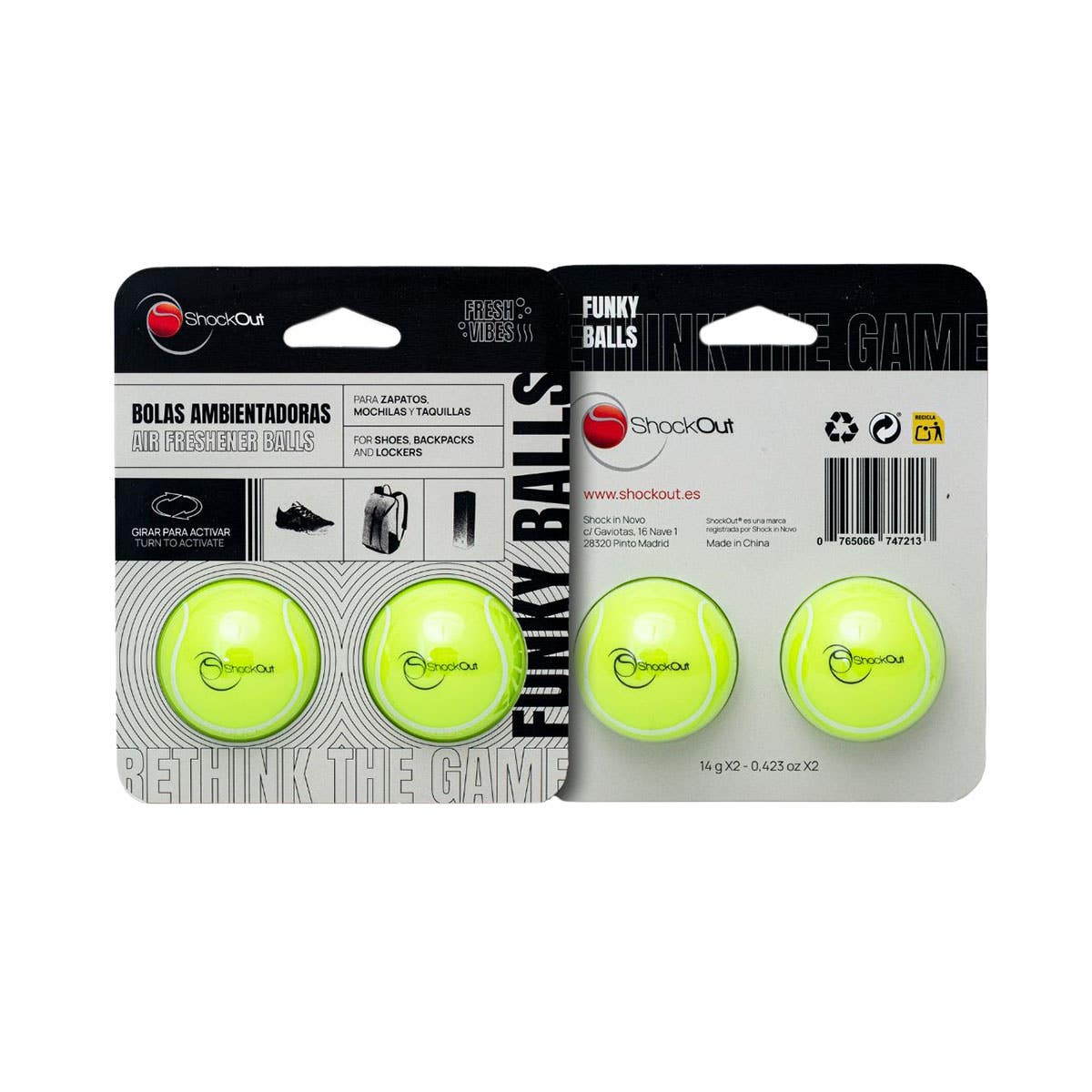 BOLAS AMBIENTADORAS SHOCK OUT