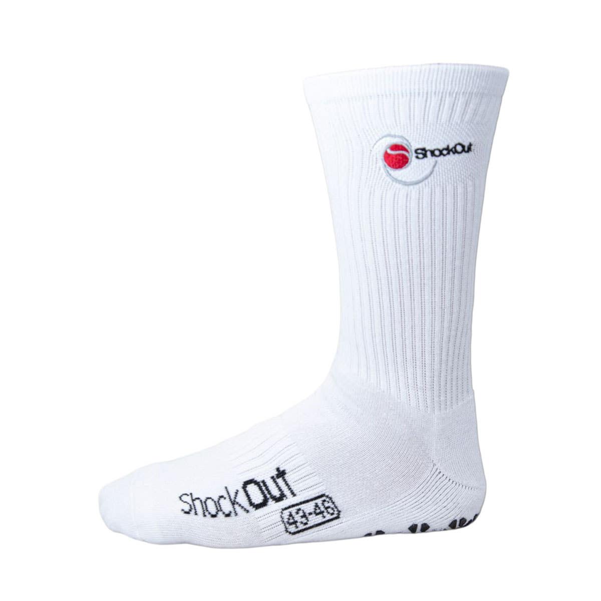 PACK 2 UDS CALCETINES SHOCK OUT TRACTION NEGRO/BLANCO